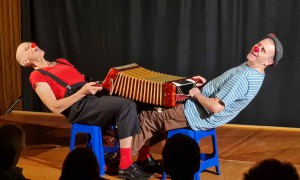 Clownstheater und Musik – eine gelungene Verbindung